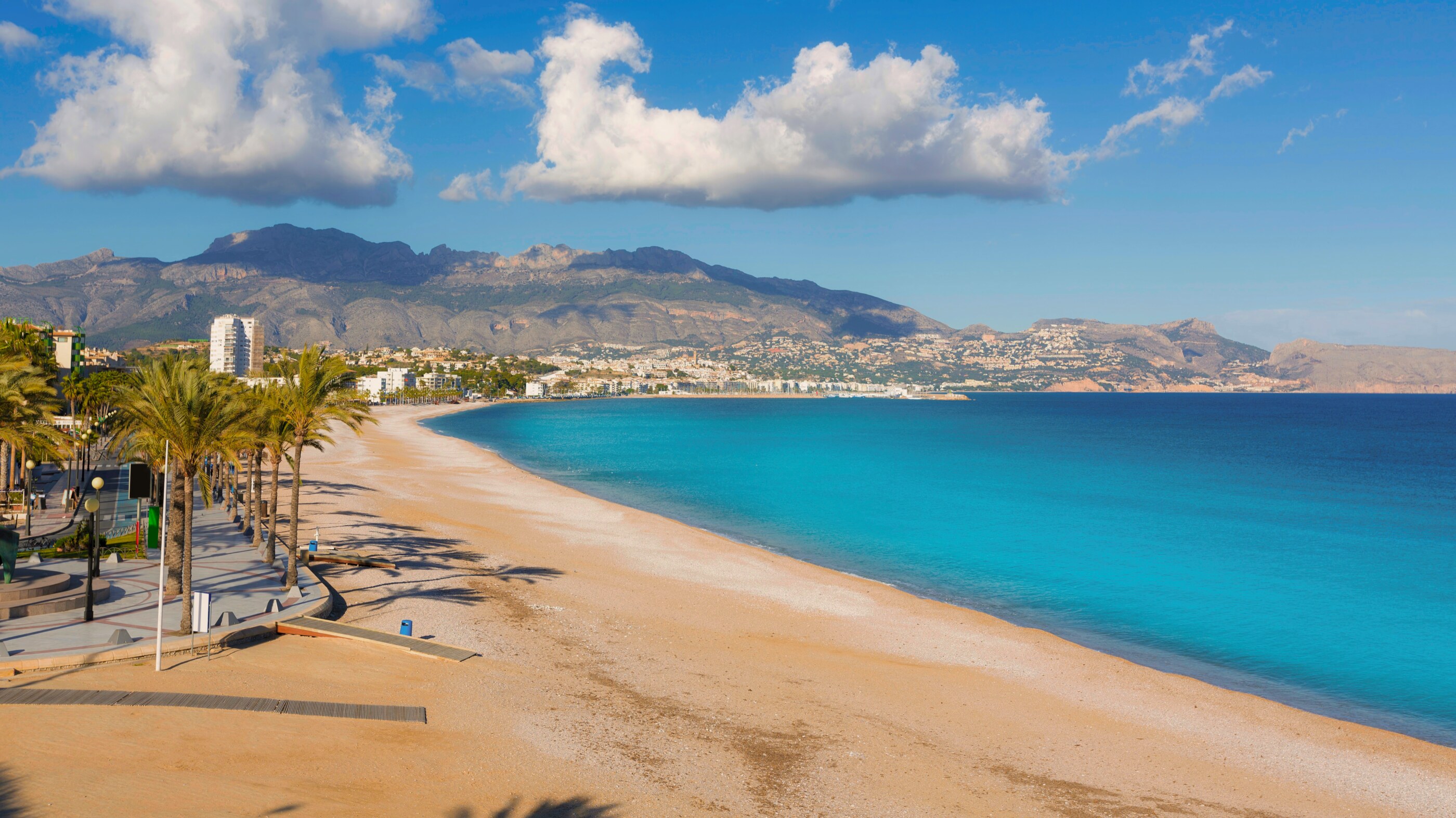 Nice beach in spain